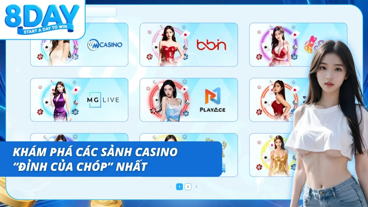 Các sảnh casino online giúp khách hàng đổi đời