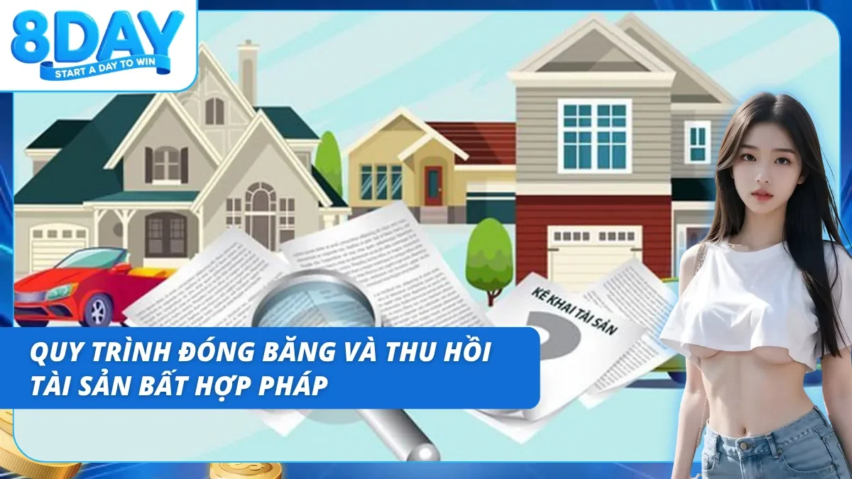 Dòng tiền thu lợi bất chính sẽ bị niêm phong vĩnh viễn