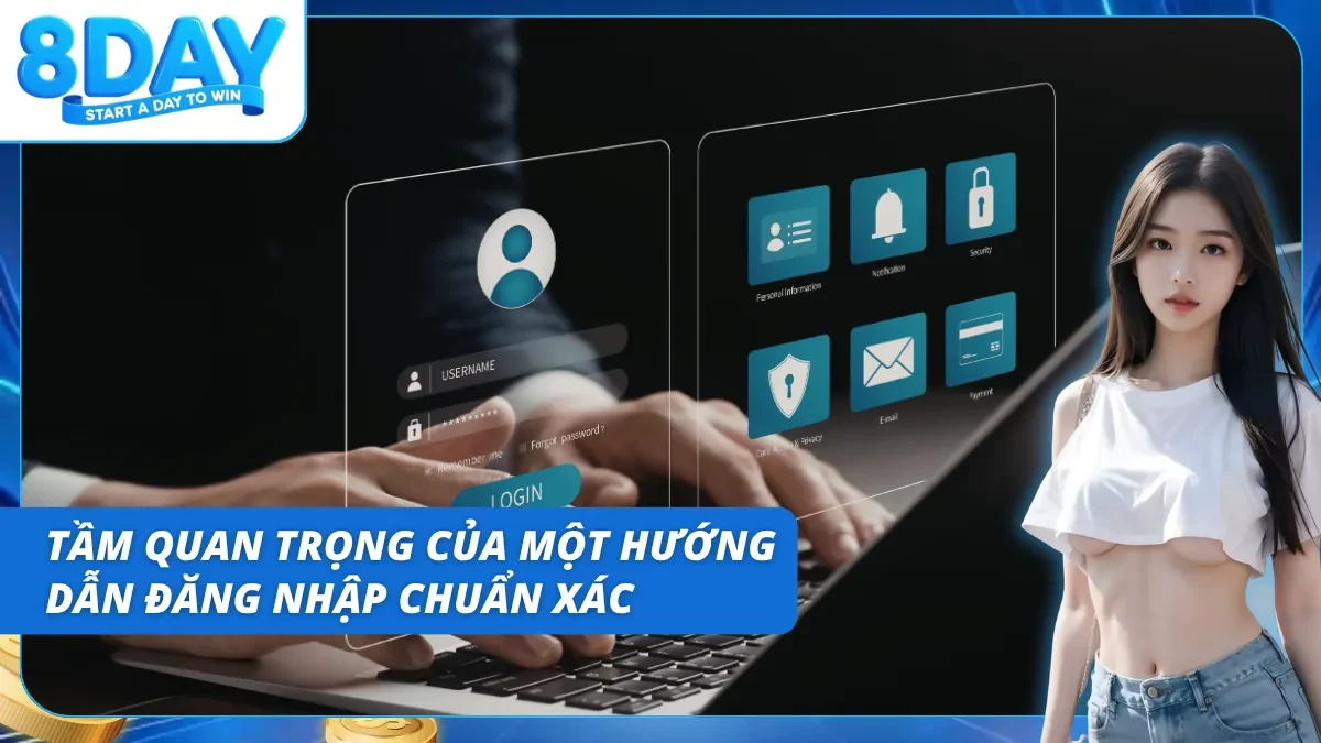 Kiểm tra kỹ các thông tin trước khi tiến hành đăng nhập