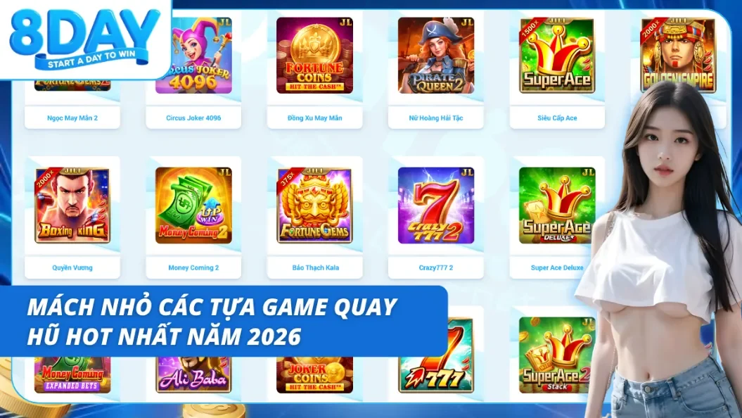 5 siêu phẩm quay hũ làm nên tên tuổi của nhà cái