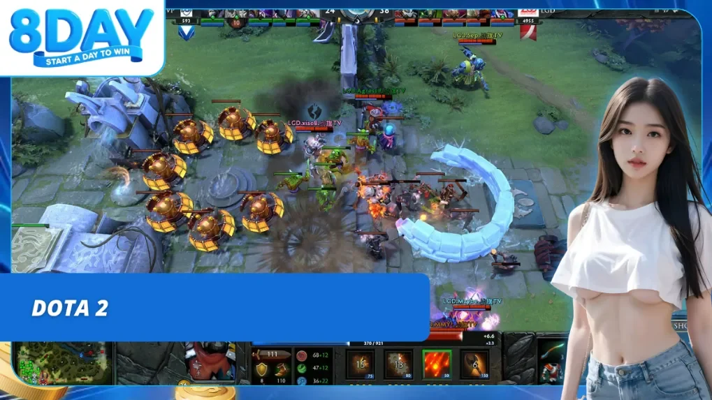 Dota 2 giúp cược thủ làm giàu siêu nhanh